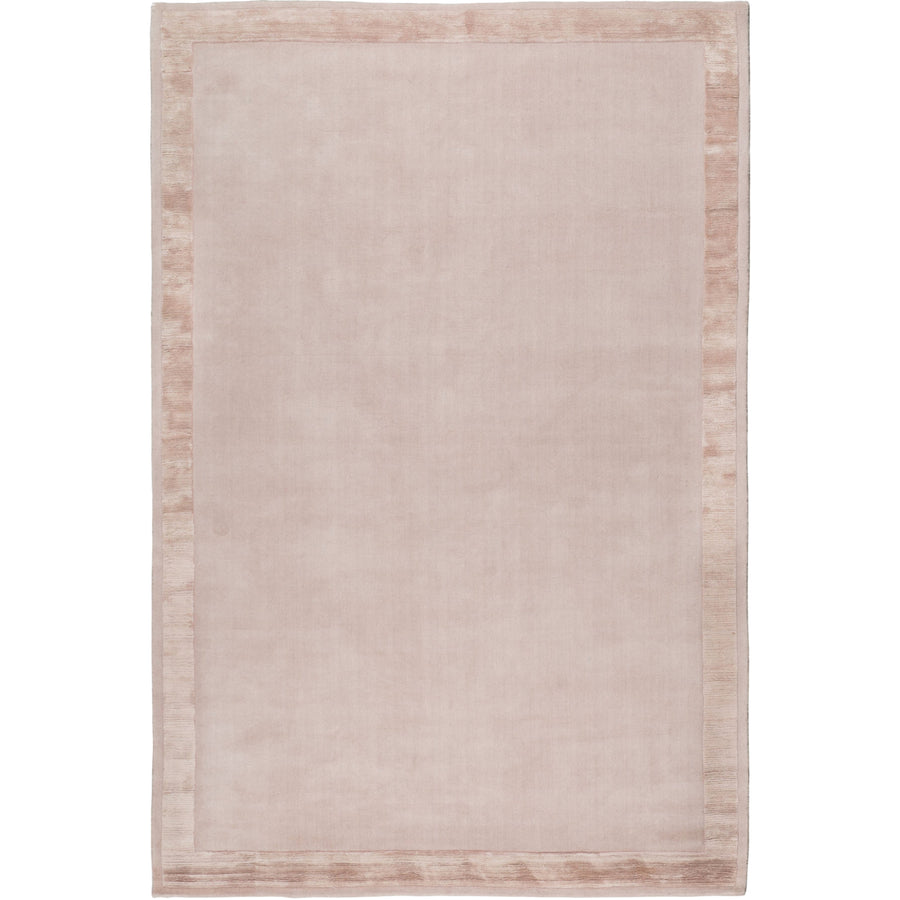 RUGKARI Hush solid pure New Zealand wool luxury rug styled in an Indian living room - image 1