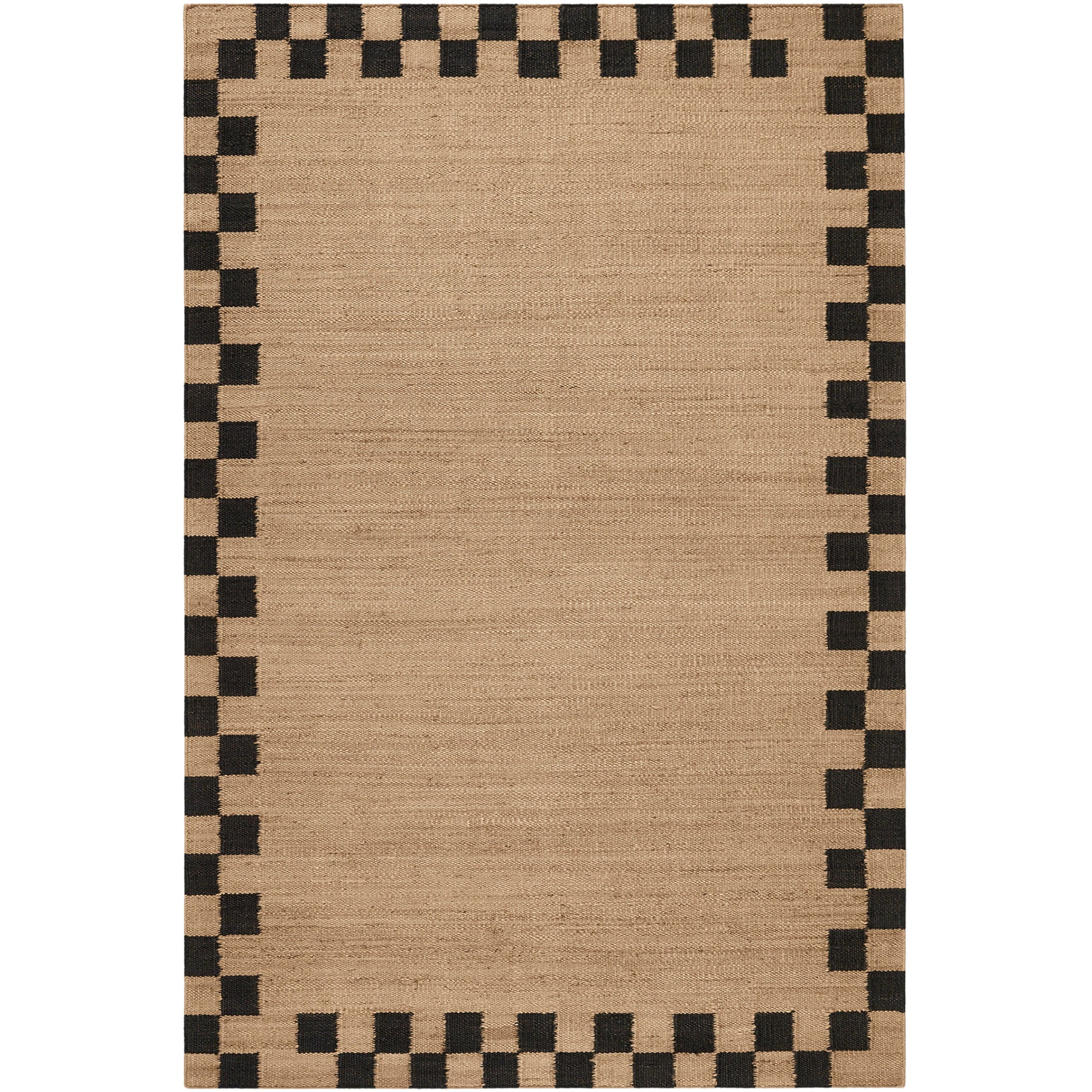 RUGKARI Hem traditional pure New Zealand wool luxury rug styled in an Indian living room - image 1