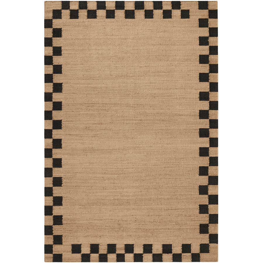 RUGKARI Hem traditional pure New Zealand wool luxury rug styled in an Indian living room - image 1