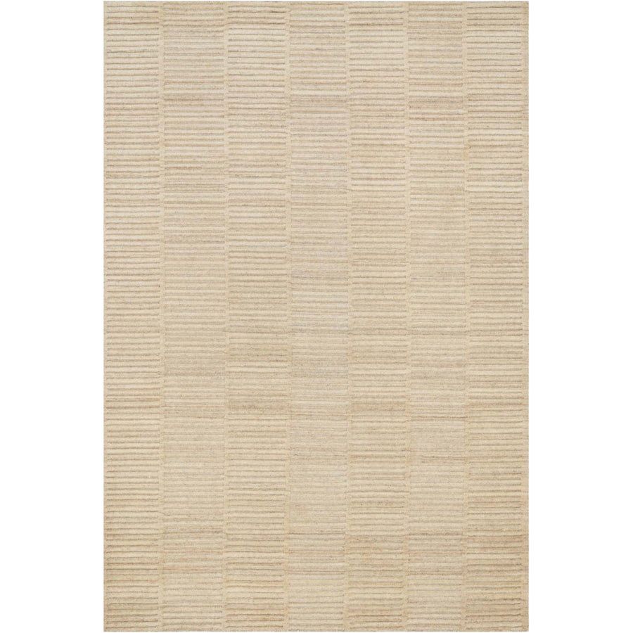 RUGKARI Greystone designer pure New Zealand wool luxury rug styled in an Indian living room - image 1