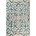 RUGKARI Monolith traditional pure New Zealand wool luxury rug styled in an Indian living room - image 1
