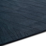 RUGKARI Reverie solid pure New Zealand wool luxury rug styled in an Indian living room - image 4