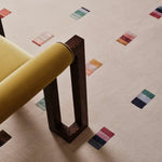 RUGKARI Swatch traditional pure New Zealand wool luxury rug styled in an Indian living room - image 3