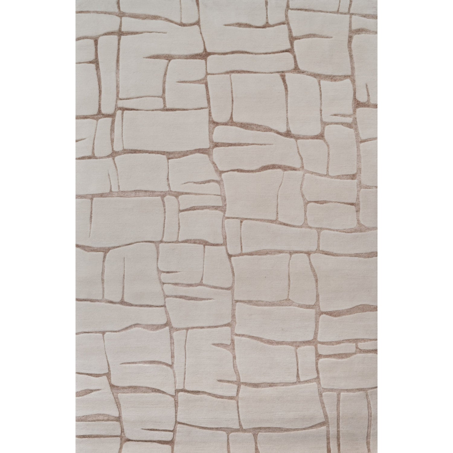 RUGKARI Fieldstone traditional pure New Zealand wool luxury rug styled in an Indian living room - image 1
