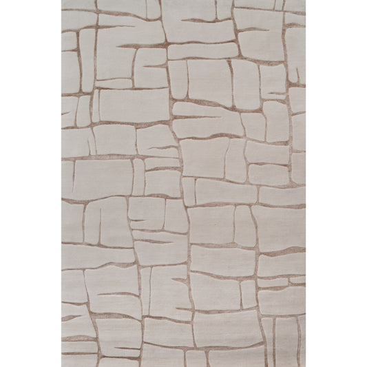 RUGKARI Fieldstone traditional pure New Zealand wool luxury rug styled in an Indian living room - image 1