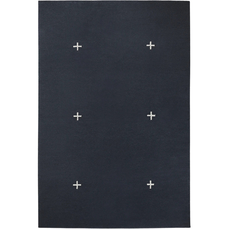 RUGKARI Constellation traditional pure New Zealand wool luxury rug styled in an Indian living room - image 1
