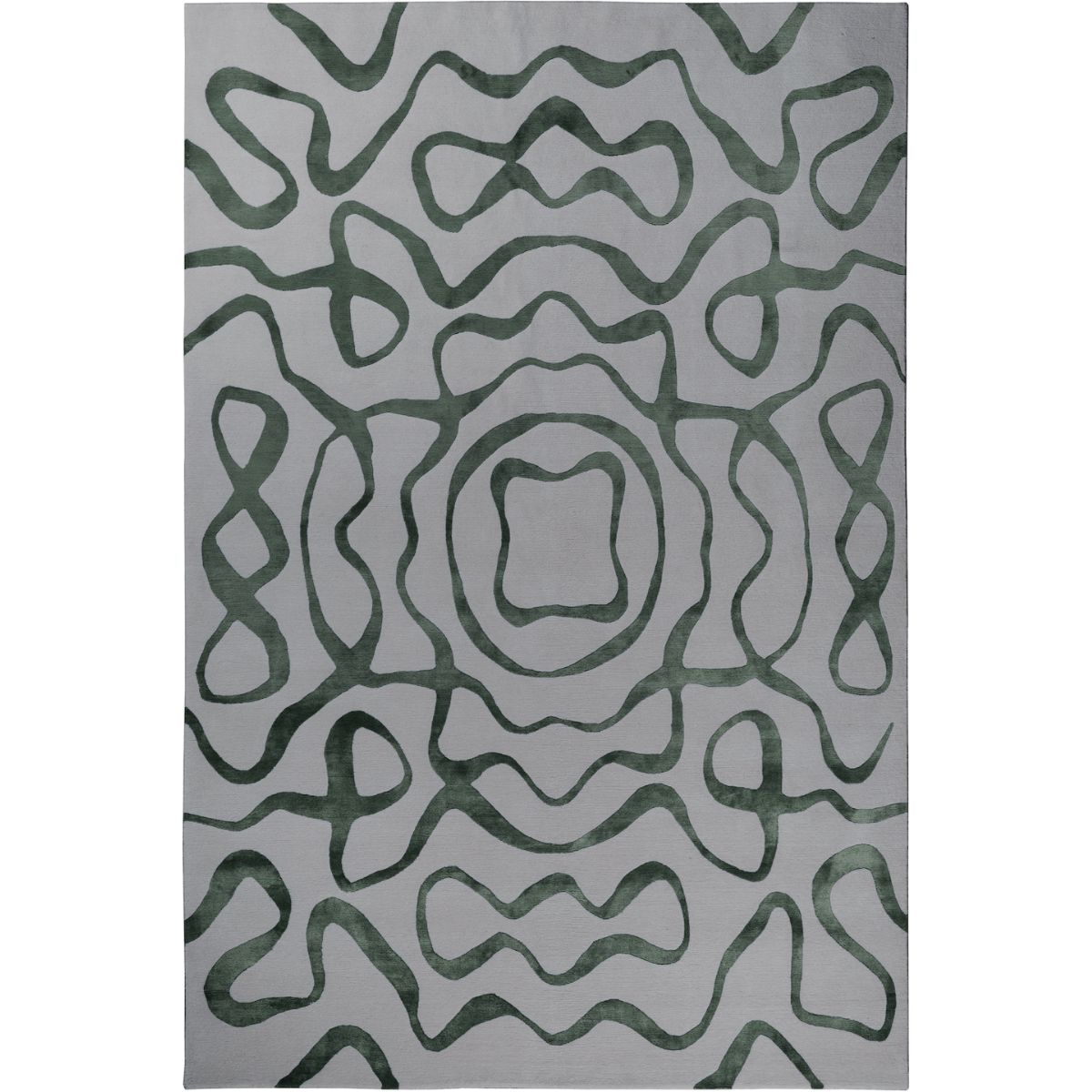 RUGKARI Lineage traditional pure New Zealand wool luxury rug styled in an Indian living room - image 1