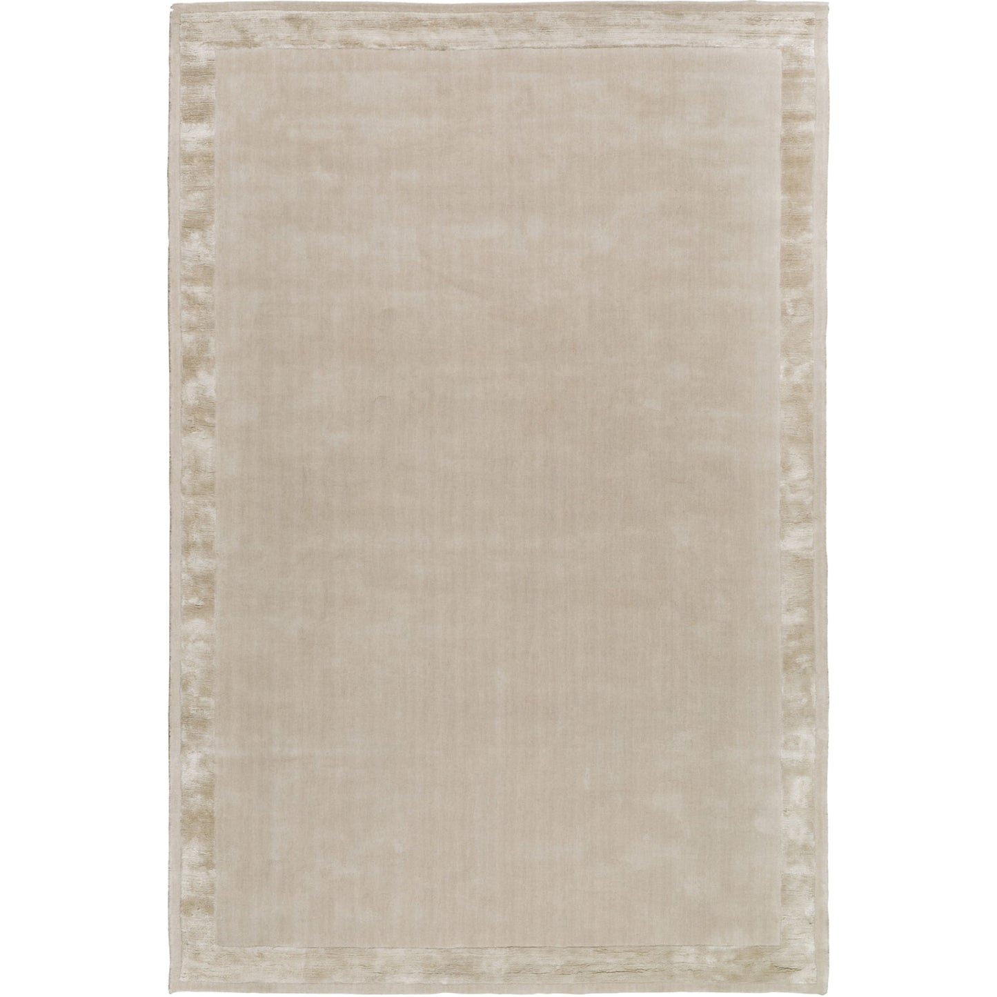 RUGKARI Linen solid pure New Zealand wool luxury rug styled in an Indian living room - image 1