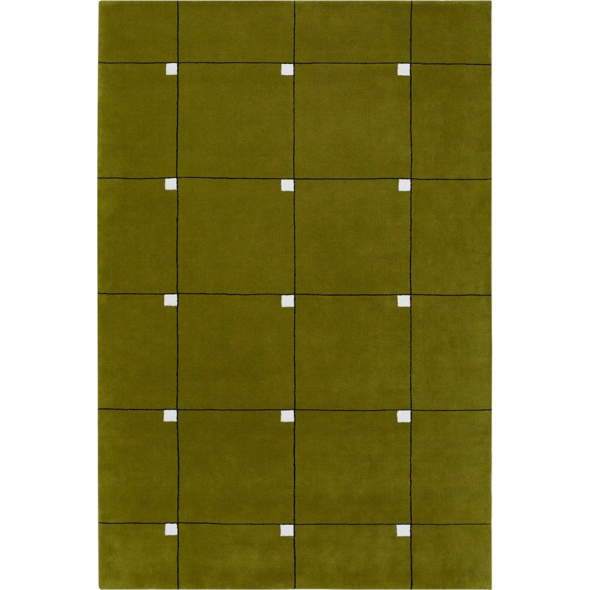 RUGKARI Gridwyn traditional pure New Zealand wool luxury rug styled in an Indian living room - image 1