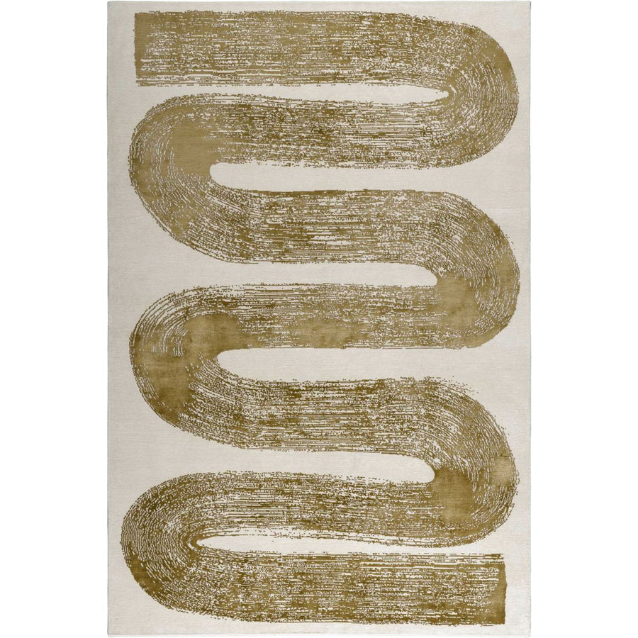 RUGKARI Sylen traditional pure New Zealand wool luxury rug styled in an Indian living room - image 1
