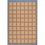 RUGKARI Abacus traditional pure New Zealand wool luxury rug styled in an Indian living room - image 1