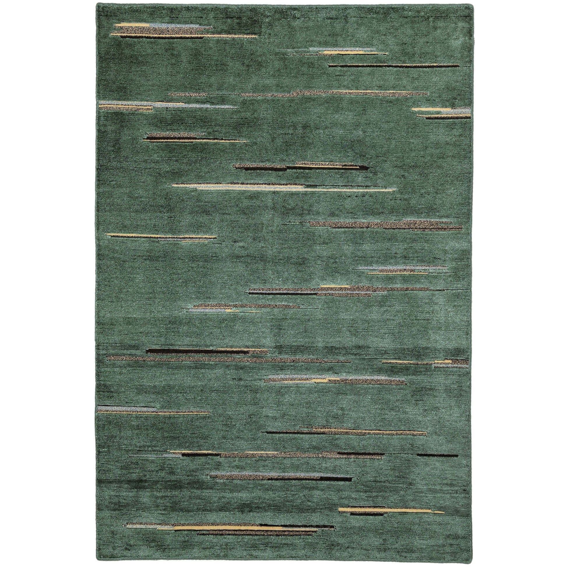 RUGKARI Savanna traditional pure New Zealand wool luxury rug styled in an Indian living room - image 1