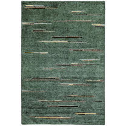 RUGKARI Savanna traditional pure New Zealand wool luxury rug styled in an Indian living room - image 1