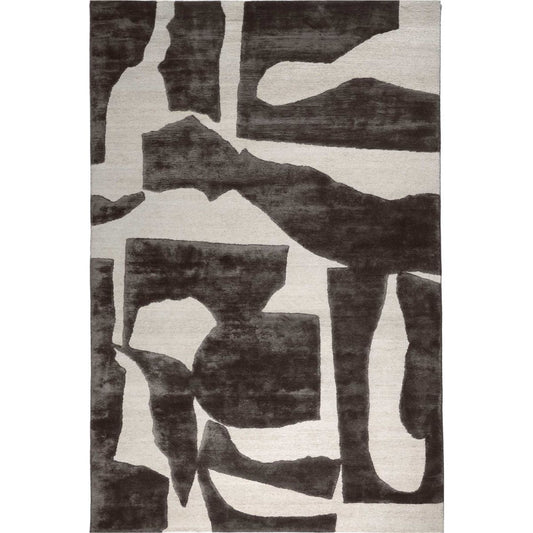 RUGKARI Cavern traditional pure New Zealand wool luxury rug styled in an Indian living room - image 1