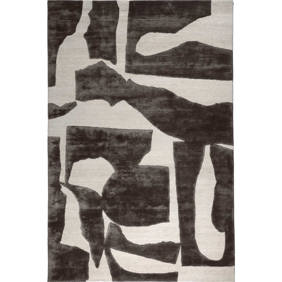 RUGKARI Cavern traditional pure New Zealand wool luxury rug styled in an Indian living room - image 1