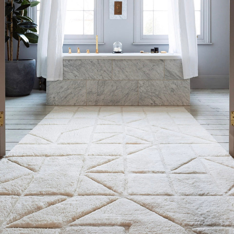 RUGKARI Orryn traditional pure New Zealand wool luxury rug styled in an Indian living room - image 2