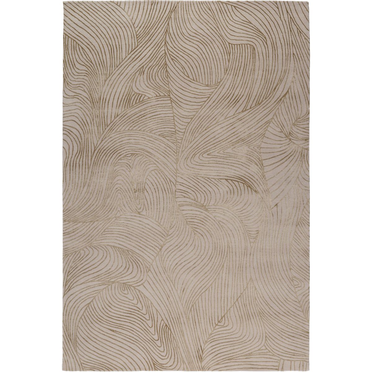 RUGKARI Orlin traditional pure New Zealand wool luxury rug styled in an Indian living room - image 1