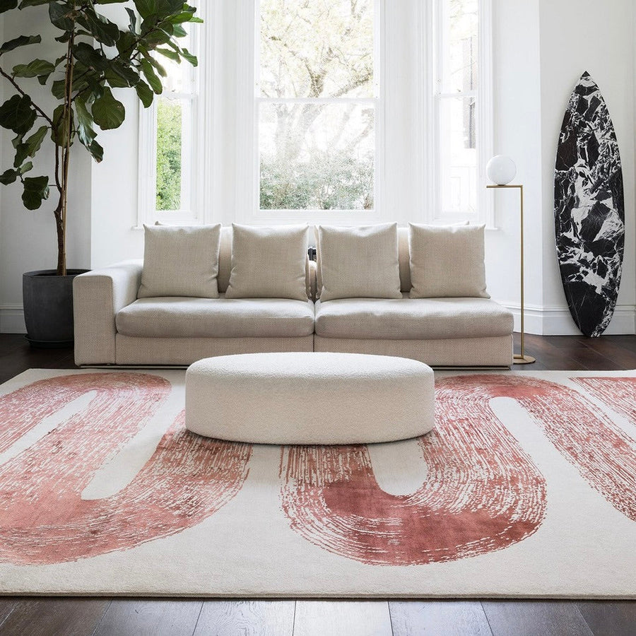 RUGKARI Vermara traditional pure New Zealand wool luxury rug styled in an Indian living room - image 2