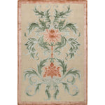 RUGKARI Gulraiz traditional pure New Zealand wool luxury rug styled in an Indian living room - image 1