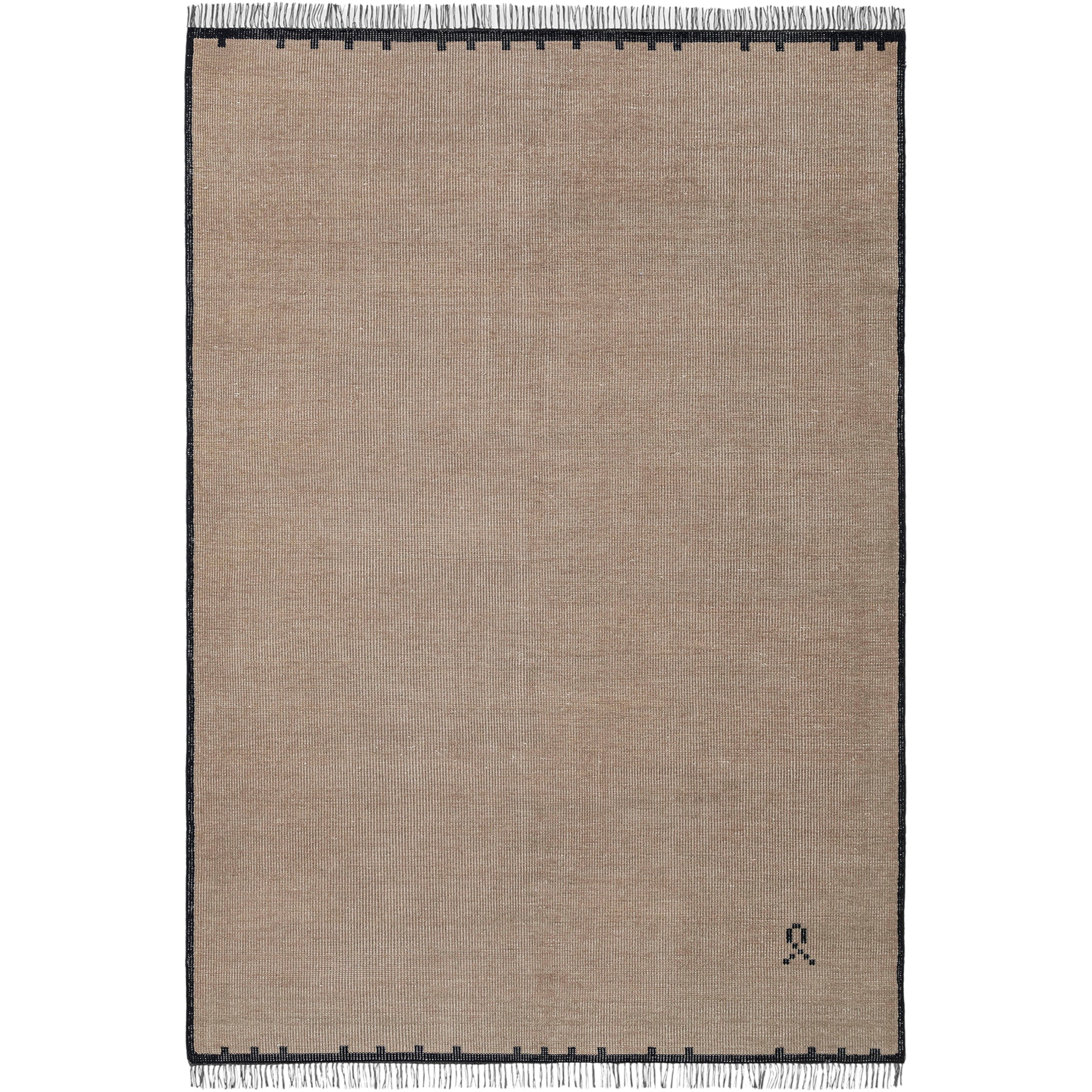 RUGKARI Sentinel traditional pure New Zealand wool luxury rug styled in an Indian living room - image 1