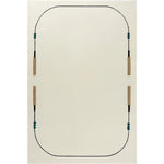 RUGKARI Ecru solid pure New Zealand wool luxury rug styled in an Indian living room - image 1