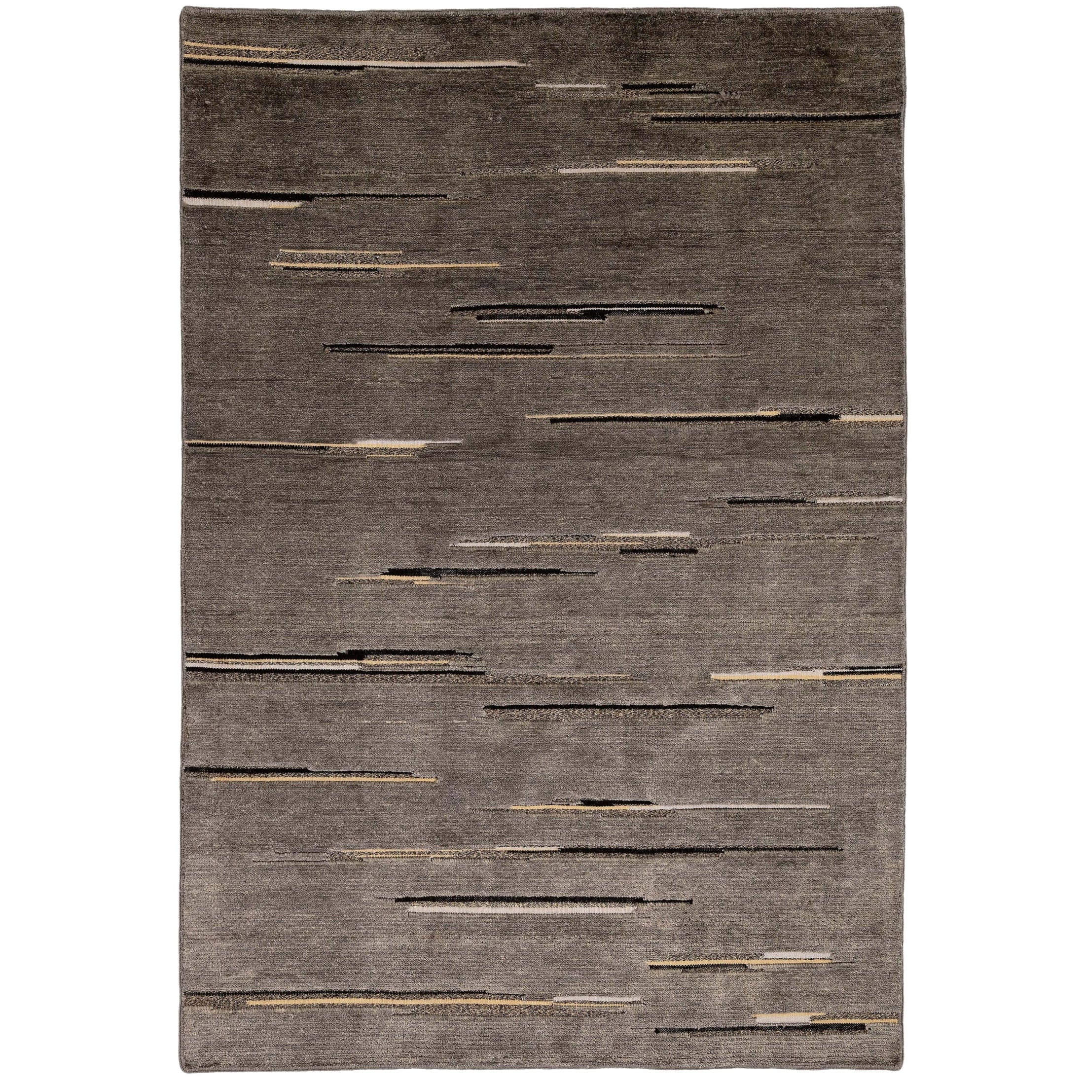RUGKARI Sediment traditional pure New Zealand wool luxury rug styled in an Indian living room - image 1
