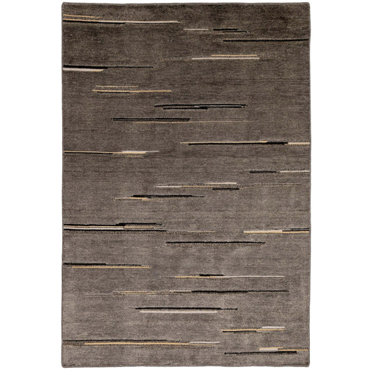 RUGKARI Sediment traditional pure New Zealand wool luxury rug styled in an Indian living room - image 1