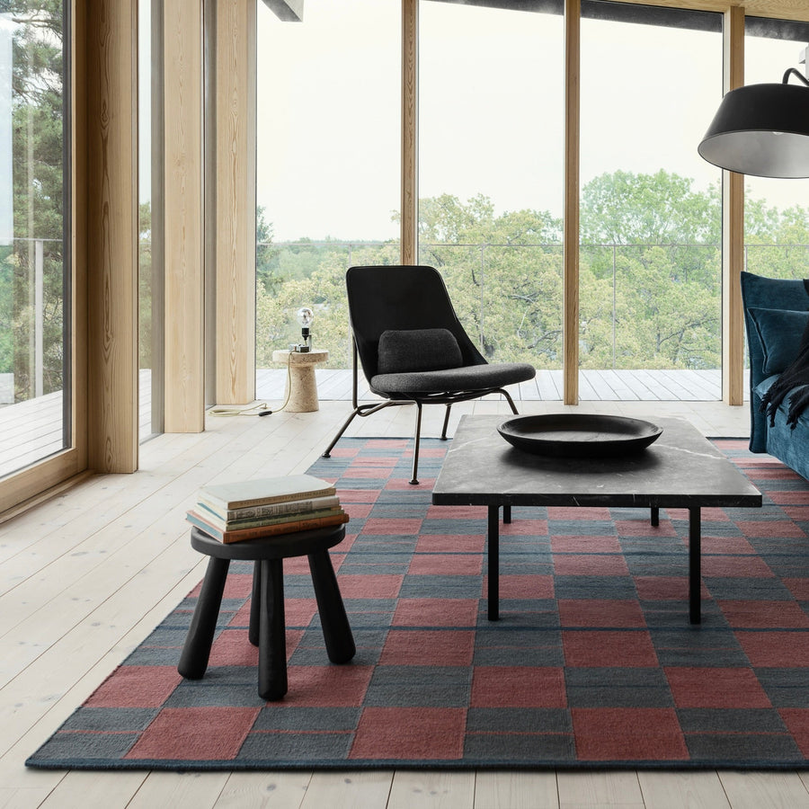 RUGKARI Synchrony traditional pure New Zealand wool luxury rug styled in an Indian living room - image 2