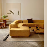 RUGKARI Sentinel traditional pure New Zealand wool luxury rug styled in an Indian living room - image 2