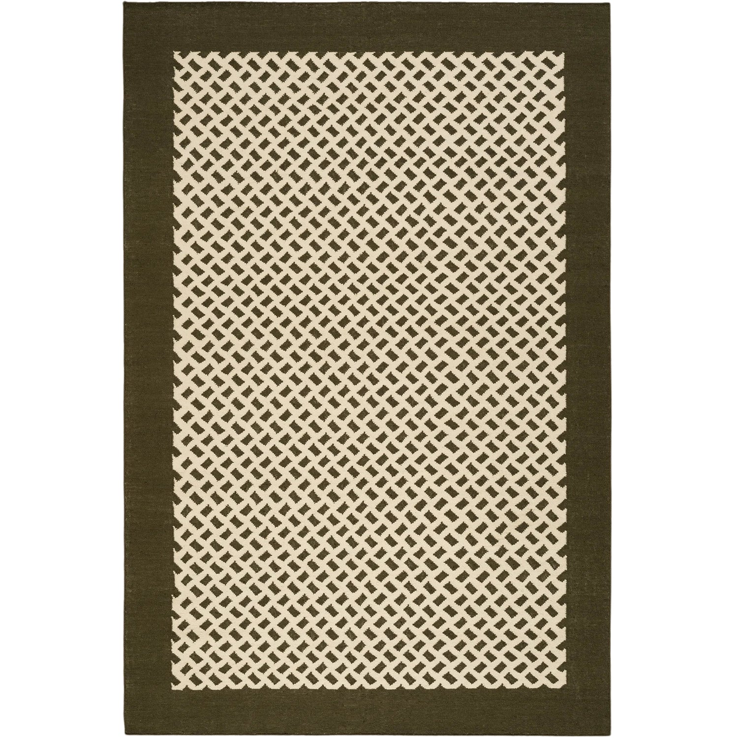 RUGKARI Vestige geometric pure New Zealand wool luxury rug styled in an Indian living room - image 1