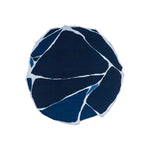 RUGKARI Navy traditional pure New Zealand wool luxury rug styled in an Indian living room - image 1