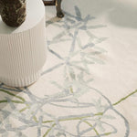 RUGKARI Maelune traditional pure New Zealand wool luxury rug styled in an Indian living room - image 3