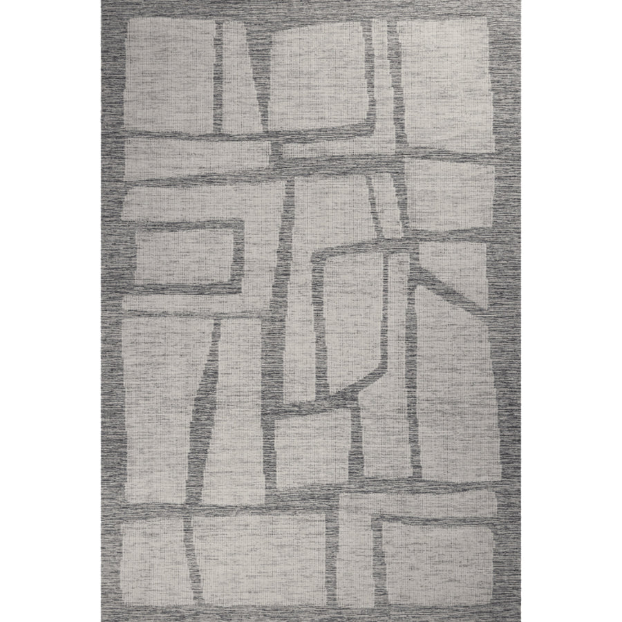 RUGKARI Graphite traditional pure New Zealand wool luxury rug styled in an Indian living room - image 1