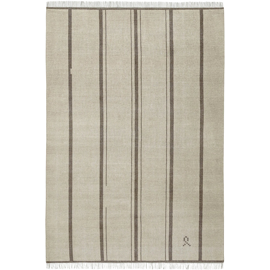 RUGKARI Caesar traditional pure New Zealand wool luxury rug styled in an Indian living room - image 1