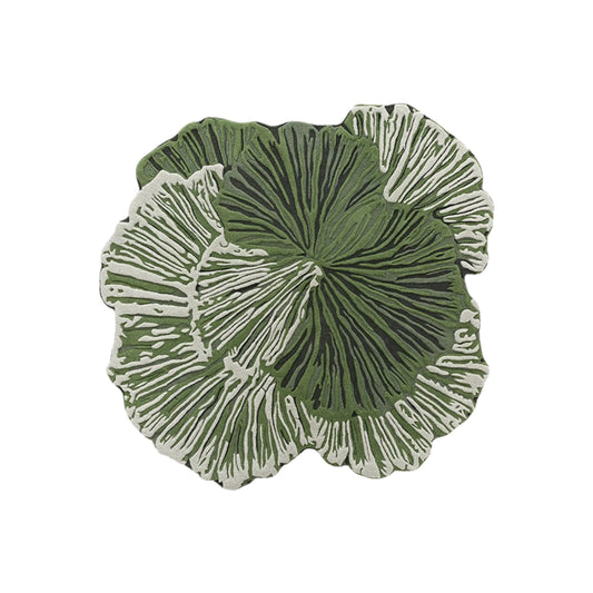 RUGKARI Chlorophyll traditional pure New Zealand wool luxury rug styled in an Indian living room - image 1