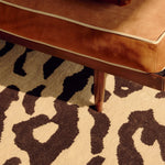 RUGKARI ‎Royal White traditional pure New Zealand wool luxury rug styled in an Indian living room - image 5