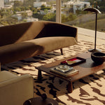RUGKARI ‎Royal White traditional pure New Zealand wool luxury rug styled in an Indian living room - image 4