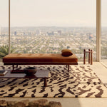 RUGKARI ‎Royal White traditional pure New Zealand wool luxury rug styled in an Indian living room - image 2