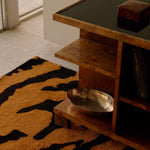 RUGKARI ‎Royal Bengal traditional pure New Zealand wool luxury rug styled in an Indian living room - image 5