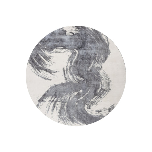 RUGKARI Stroke Π traditional pure New Zealand wool luxury rug styled in an Indian living room - image 1