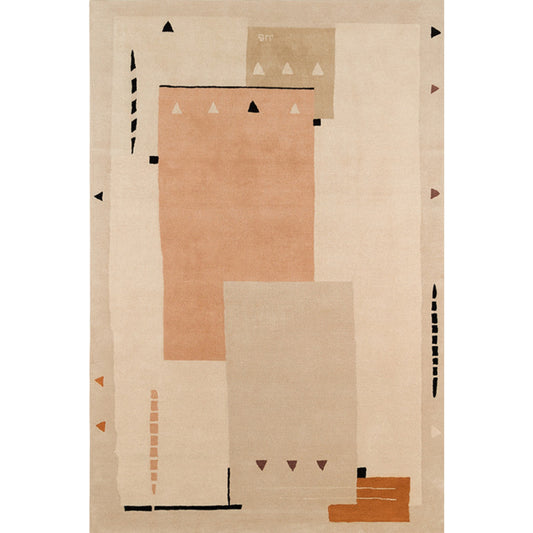 RUGKARI Abrash traditional pure New Zealand wool luxury rug styled in an Indian living room - image 1
