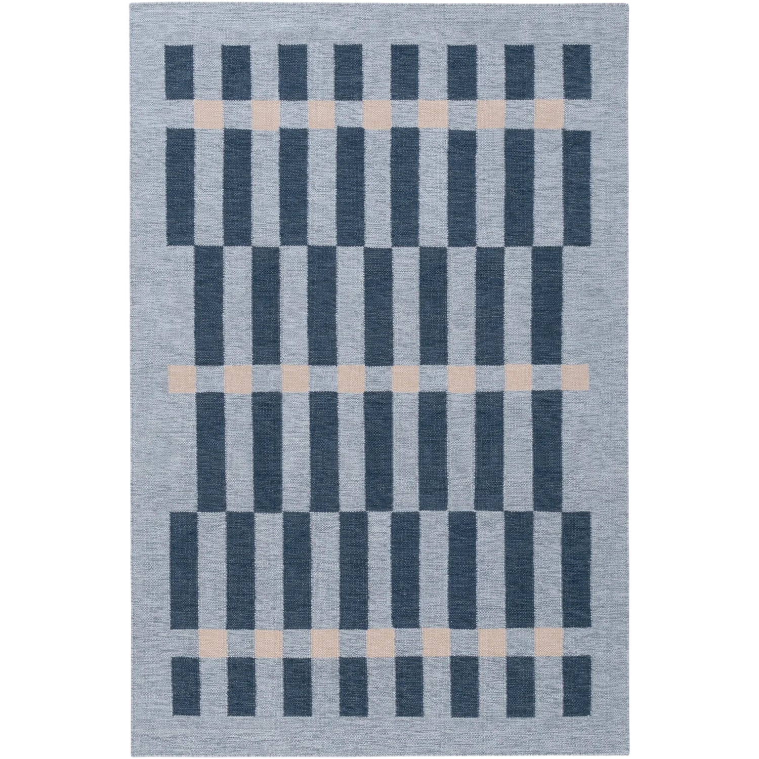RUGKARI Morse traditional pure New Zealand wool luxury rug styled in an Indian living room - image 1