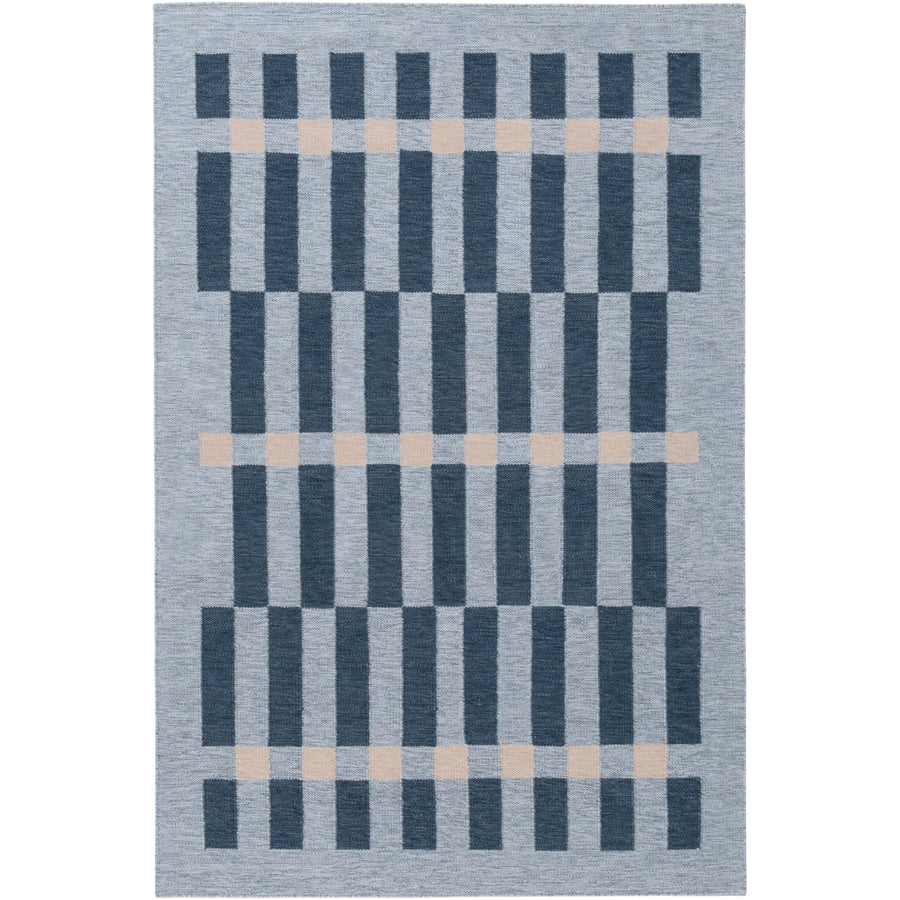 RUGKARI Morse traditional pure New Zealand wool luxury rug styled in an Indian living room - image 1