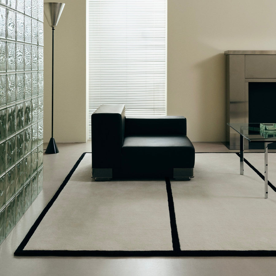 RUGKARI Quadorra traditional pure New Zealand wool luxury rug styled in an Indian living room - image 2
