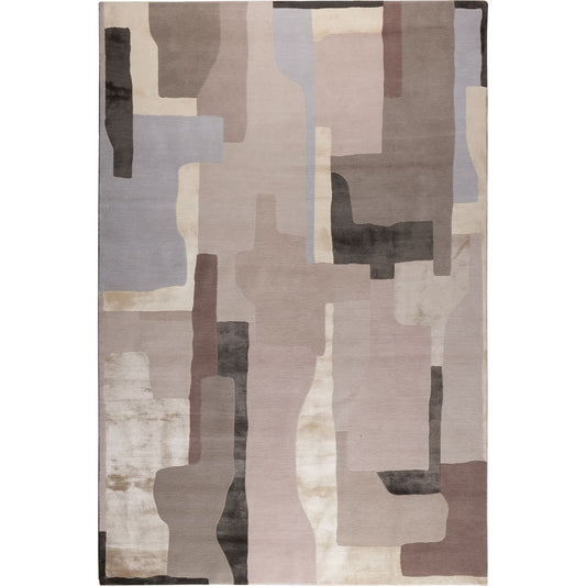 RUGKARI Tansel traditional pure New Zealand wool luxury rug styled in an Indian living room - image 1