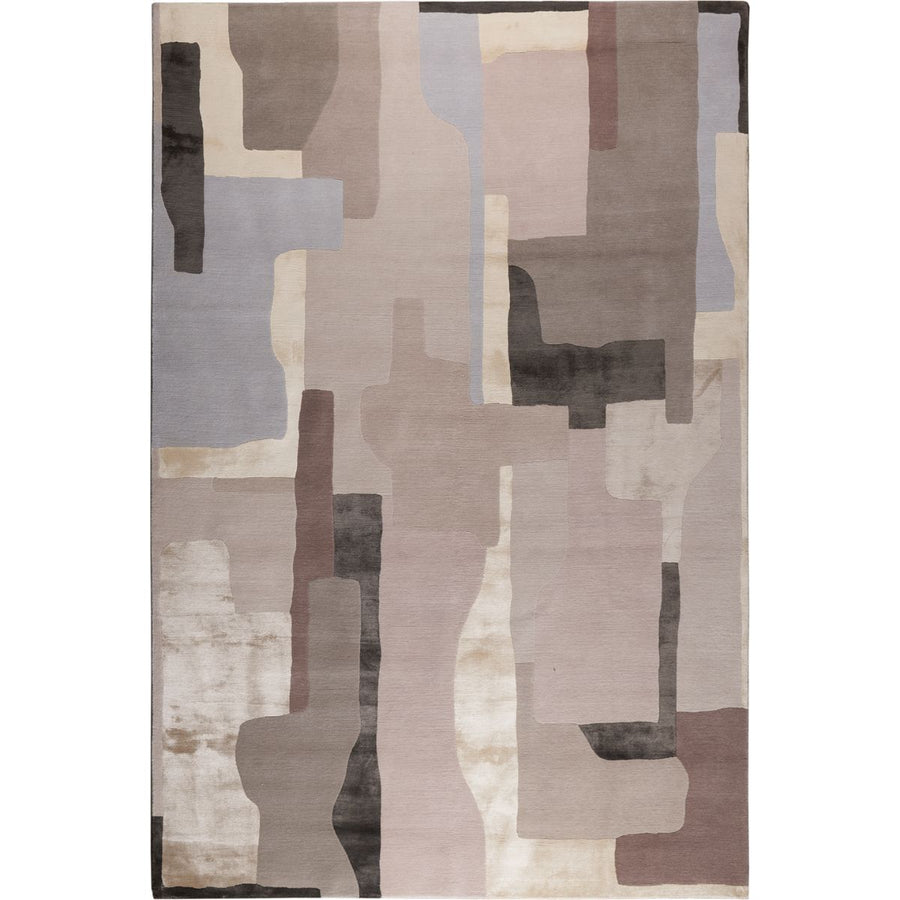 RUGKARI Tansel traditional pure New Zealand wool luxury rug styled in an Indian living room - image 1