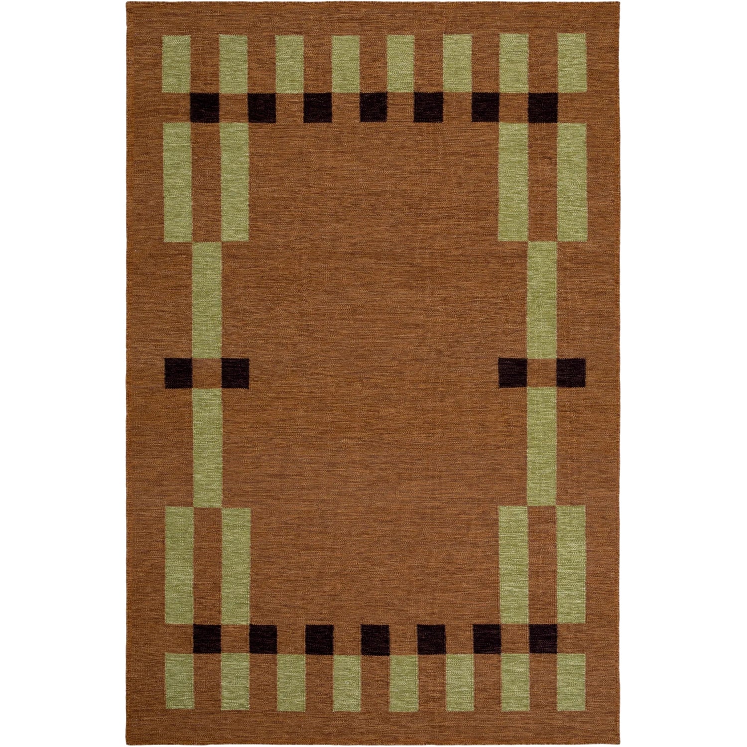 RUGKARI Portico traditional pure New Zealand wool luxury rug styled in an Indian living room - image 1