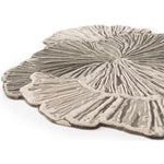 RUGKARI Ruffled geometric pure New Zealand wool luxury rug styled in an Indian living room - image 2