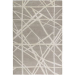 RUGKARI Zenith abstract pure New Zealand wool luxury rug styled in an Indian living room - image 1