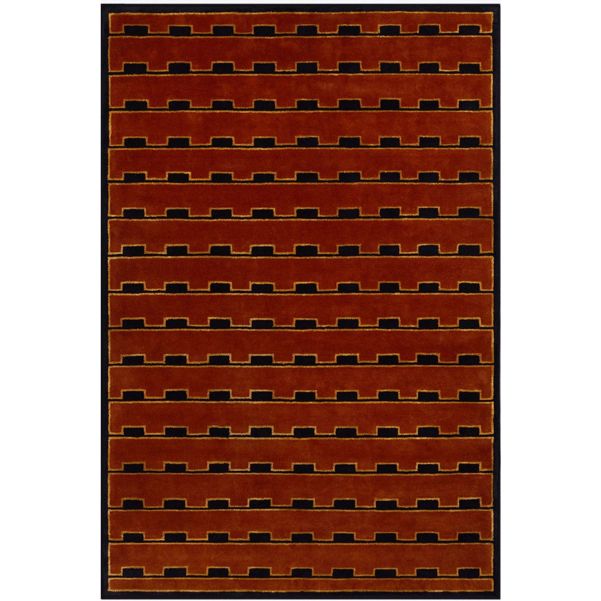 RUGKARI Heritage traditional pure New Zealand wool luxury rug styled in an Indian living room - image 1